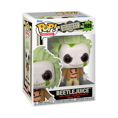 POP! Movies - Beetlejuice Beetlejuice #1689 Beetlejuice in Cardigan